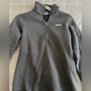 Patagonia Dark Grey/ Black Zip